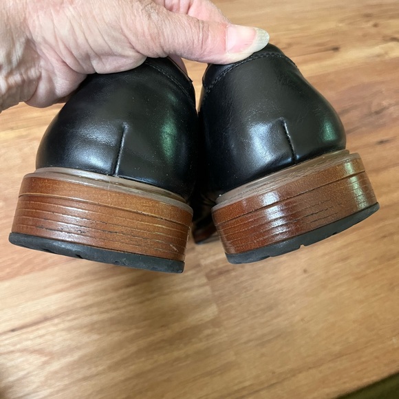 Perry Ellis Portfolio black oxfords, size 11.5 - Picture 3 of 5